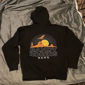 Randy Rogers Band vintage zip hoodie! M